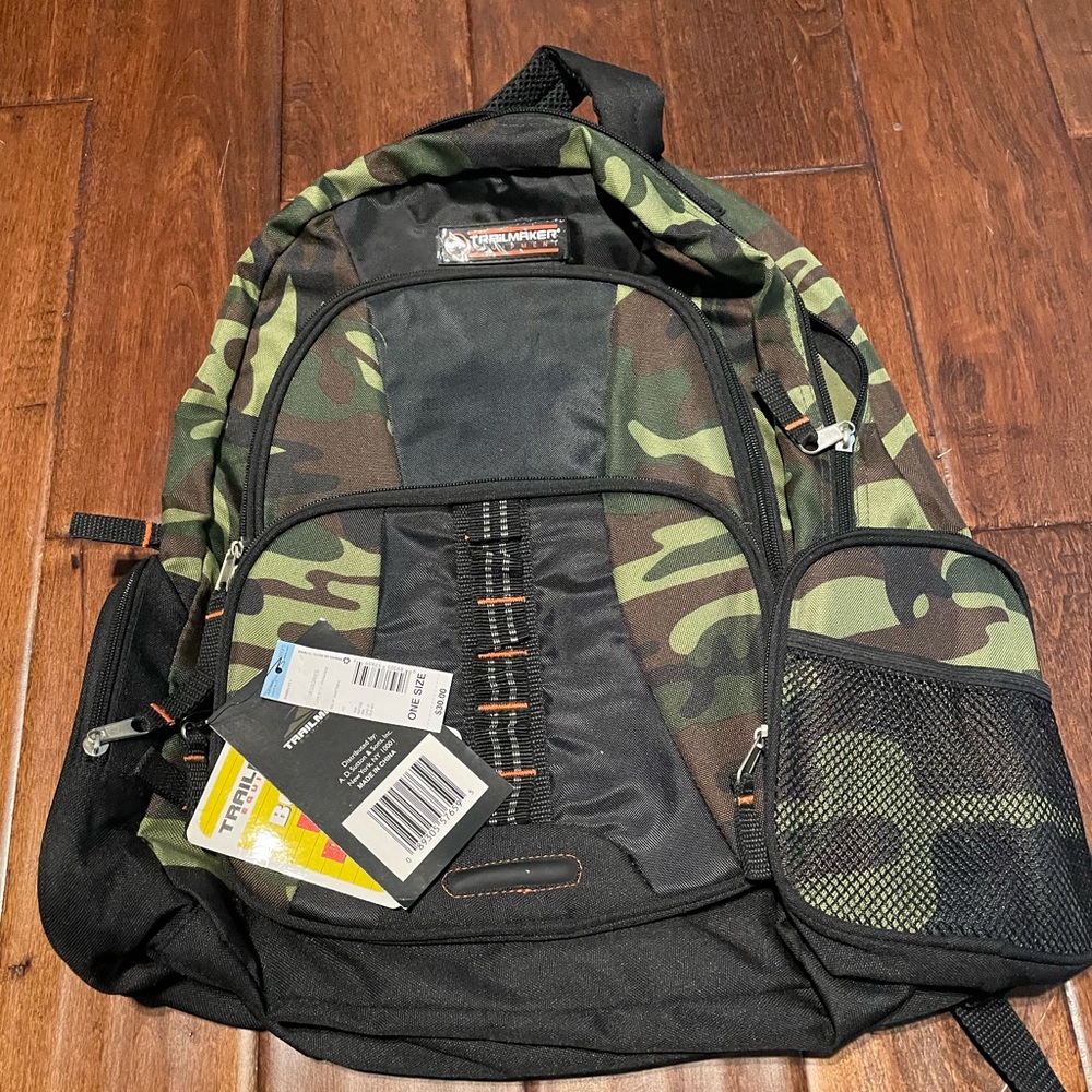 Trailmaker Equipment Camo Backpack & Pencil Case